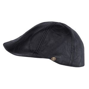 Epoch Hats Company Men's Faux Leather Duckbill Ivy Cap